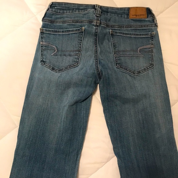Bundle of 2 American Eagle Outfitters super low Jegging Supper Stretch - Picture 3 of 11